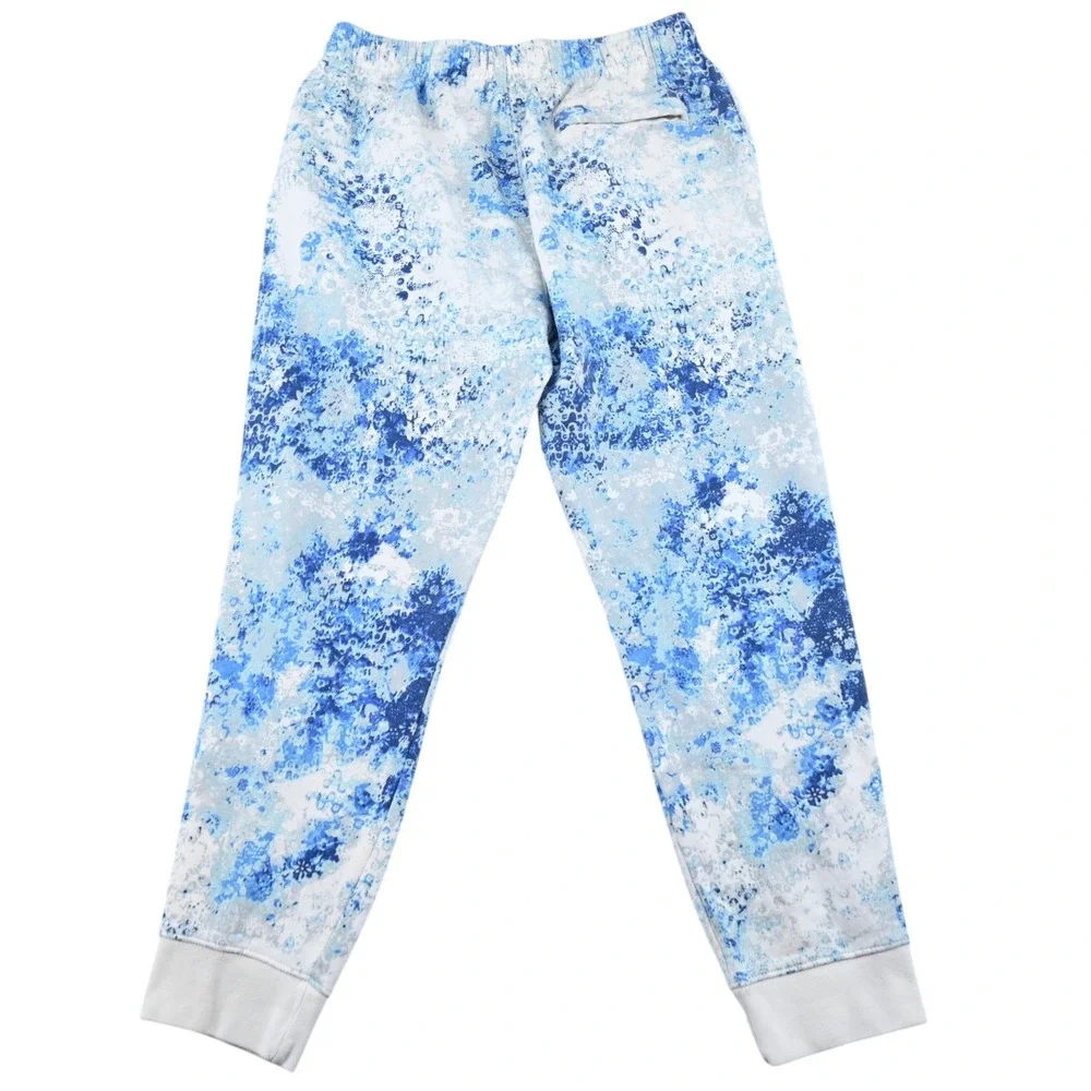 Nike Sportswear Club Fleece Tie Dye Joggers Sail Blue Mens L DZ3066-133